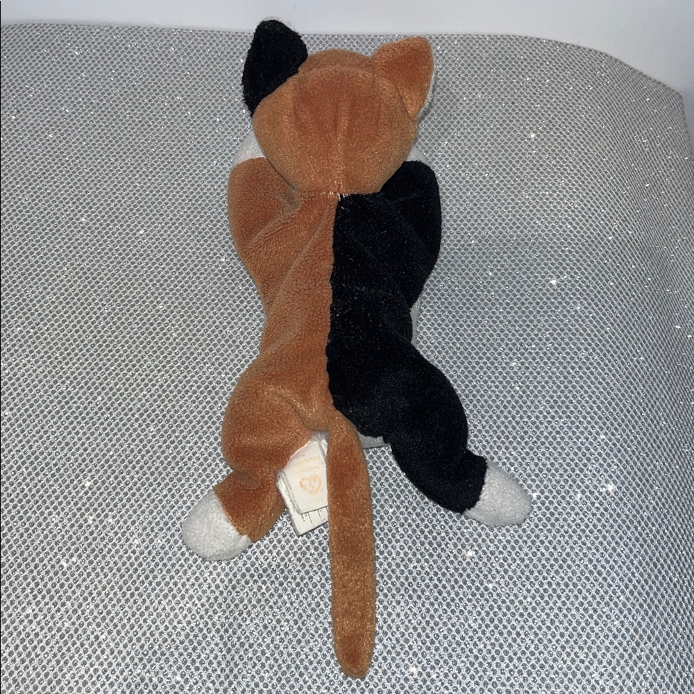 TY Beanie Baby Chip Calico Cat Plush Toy - Picture 2 of 3